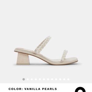 Dolce Vita RIVER PEARL HEELS 8.5